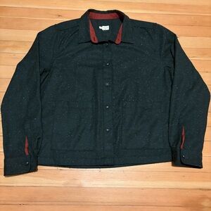 Bridge & Burn wool blend Button Up shirt